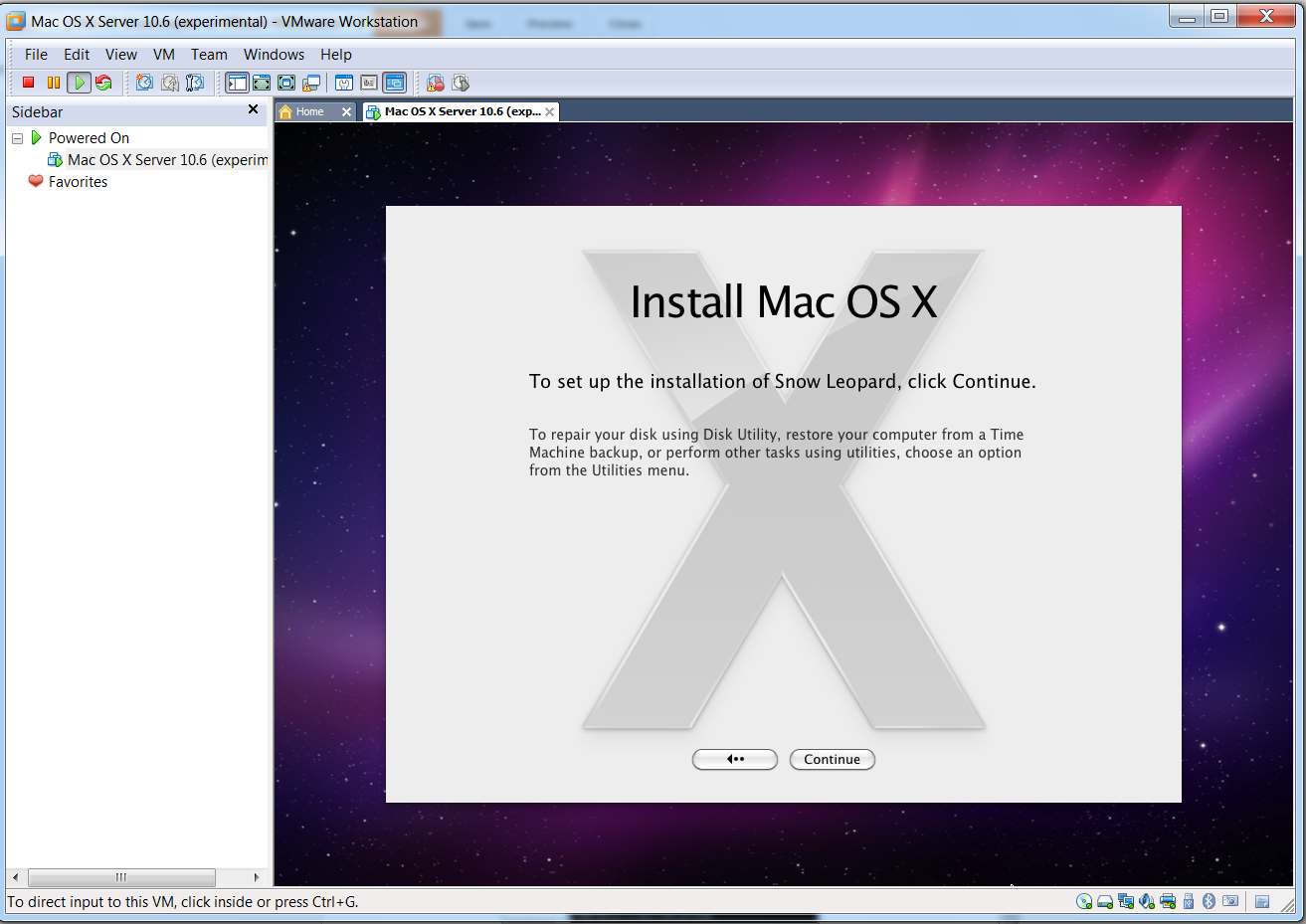 install vmware workstation for mac